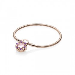 Bransoletka Pandora Rose Moments, różowy i fioletowy kryształ 587635NPM
