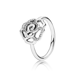Pierścionek ze srebra shimmering delicate rose 190949CZ Pandora
