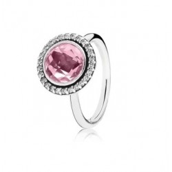 Pierścionek ze srebra, cyrkonia sześcienna 190904PCZ Brilliant Legacy Pink Ring