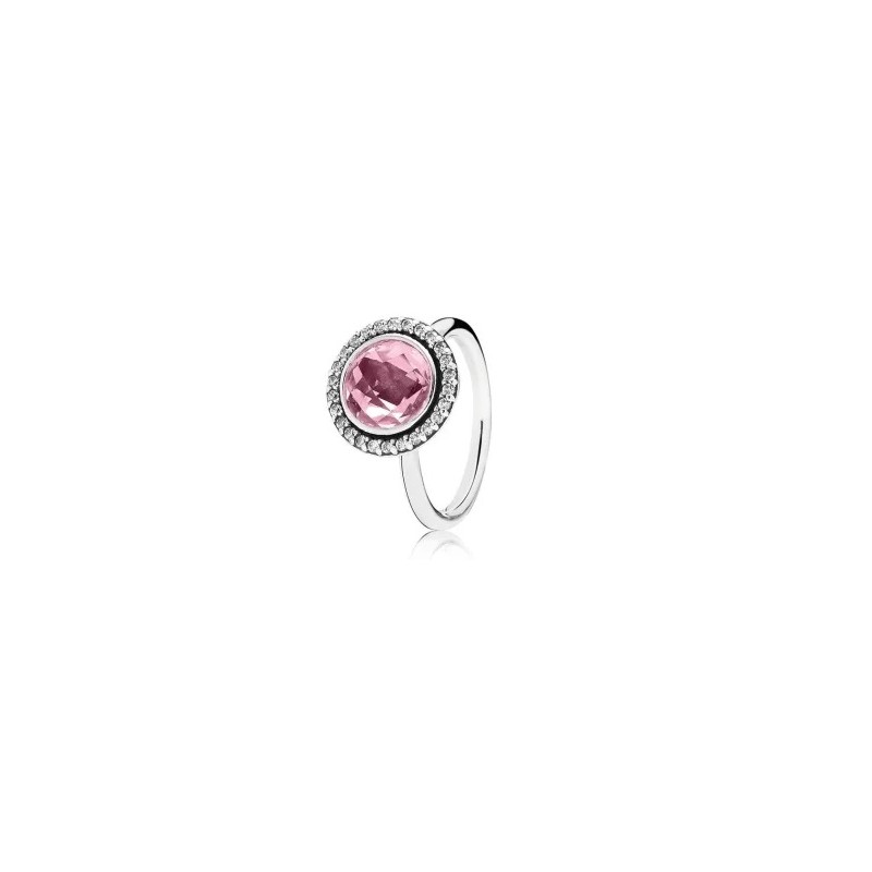Pierścionek ze srebra, cyrkonia sześcienna 190904PCZ Brilliant Legacy Pink Ring